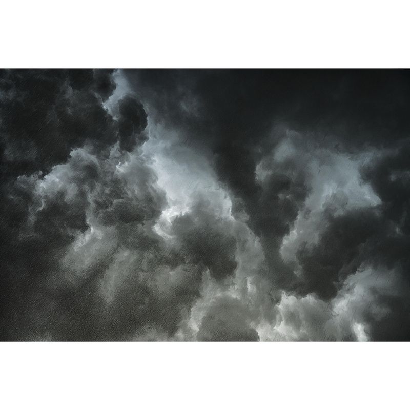 Mildew Resistant Wall Mural Wallpaper Sky Landscapes Pattern for Sitting Room