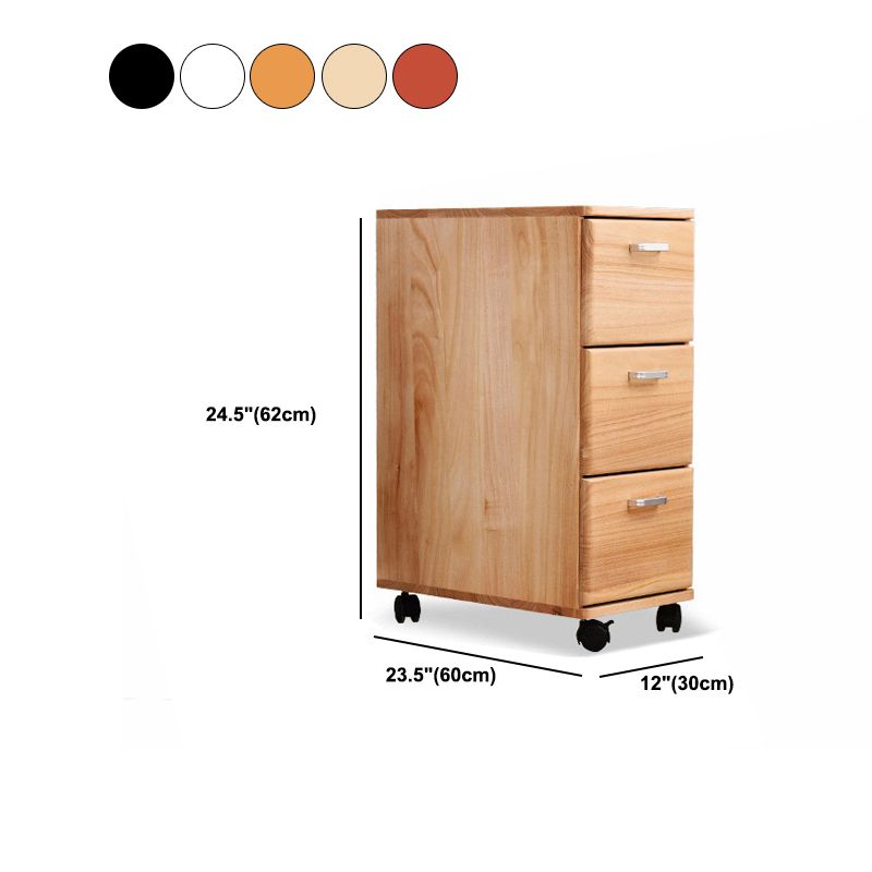 23.62" Wide Accent Chest with Drawers Water Resistant Chest with Wheels