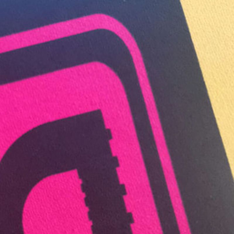 Modern Geometric Printed Rug Black Tone Polyester Area Carpet Non-Slip Backing Rug for Living Room