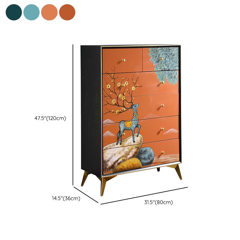 Wooden Storage Chest Contemporary Storage Chest Dresser for Bedroom