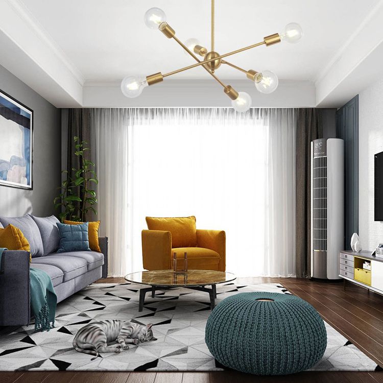 Lampada a bulbo esposto industriale Lampada a sospensione in metallo Light per soggiorno