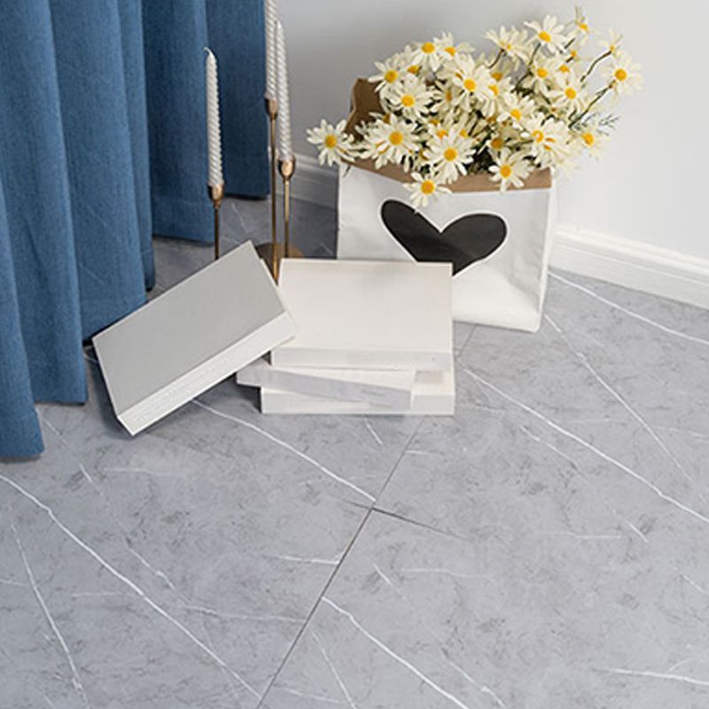 Modern Vinyl Floor Tiles Peel & Stick Marble Printed PVC Flooring