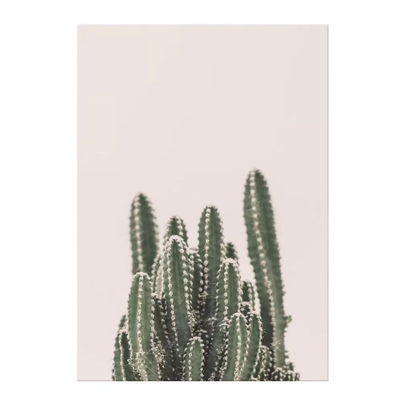 Tropical Plant Canvas Wall Art Soft Color Multi-Piece Wall Decor for Living Room