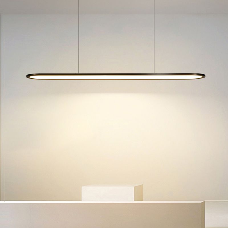 Modern Geometry Island Chandelier 1-Light Restaurant LED Pendant Lighting Fixtures