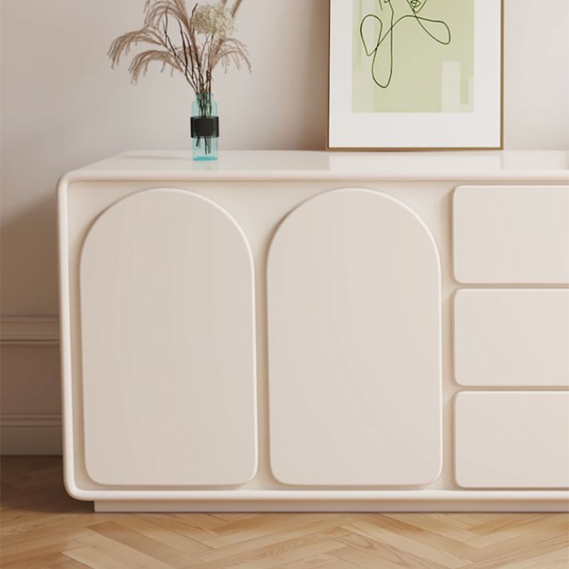 Contemporary White Lighted Mirror Bedroom With Drawer Vanity Dressing Table