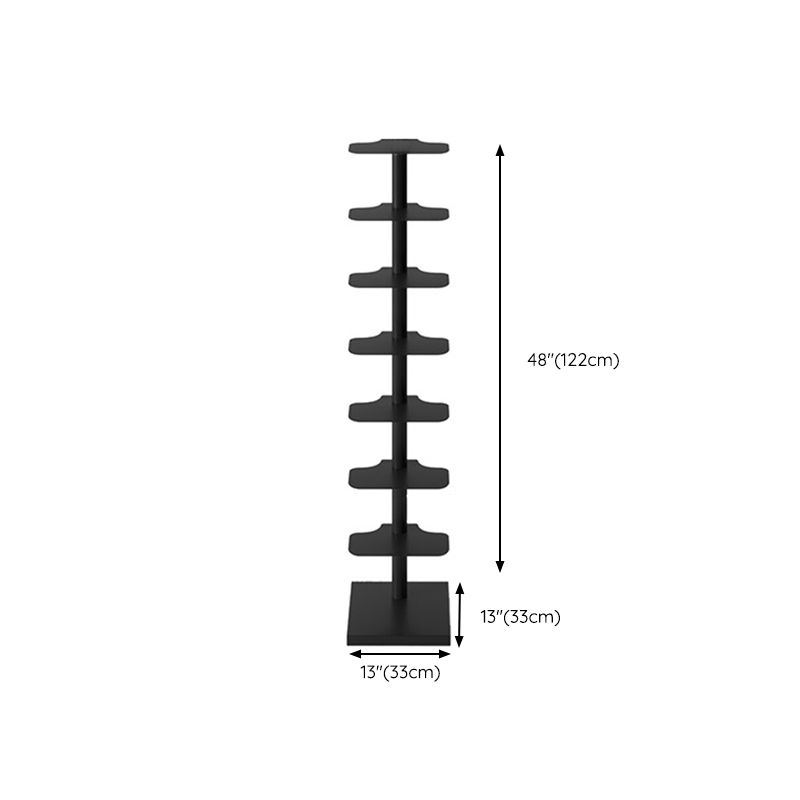 Corner Shelf Bookcase Modern Style Metal Multi Tiers Bookcase