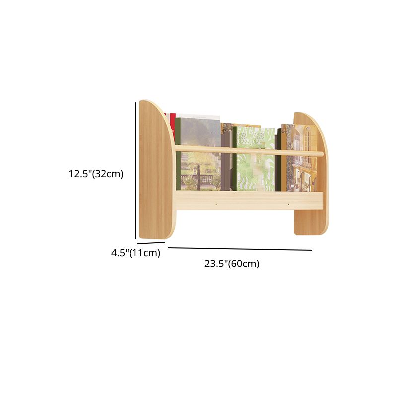 Modern Wall Mounted Bookcase Engineered Wood Bookshelf for Home Use