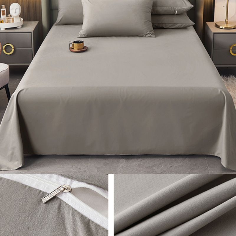 Cotton Bed Sheet Set Modern Elegant Fitted Sheet for Bedroom