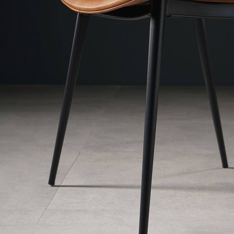 Chaise de bras de salle à manger scandinave