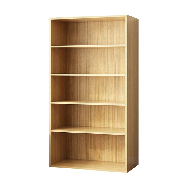 Closed Back Bookcase Engineered Wood Bookshelf for Home Office Study Room