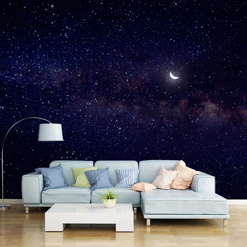 Galaxy Space Wall Decals Decor for Bedroom Living Room, Water Resistant