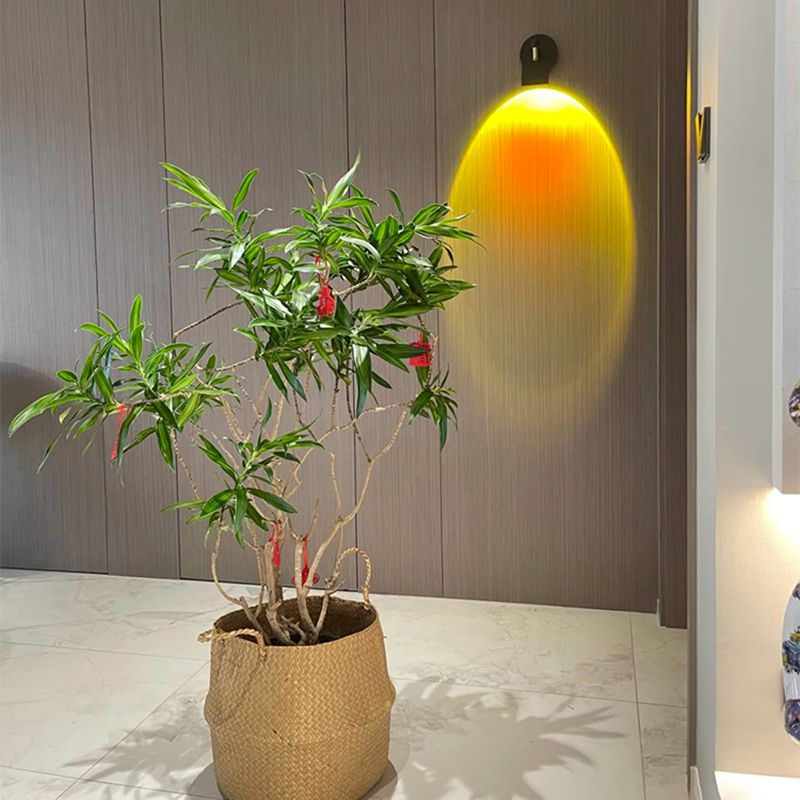 Moderner Stil quadratischer Wand montiertes Metall 1 Leichte Wand montiertes Licht für Wohnzimmer