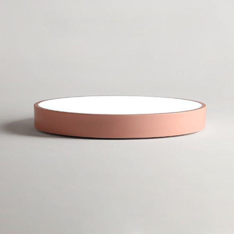 LED-inbouwlamp in Scandinavische stijl, cirkelvormige inbouwverlichting met acrylkap