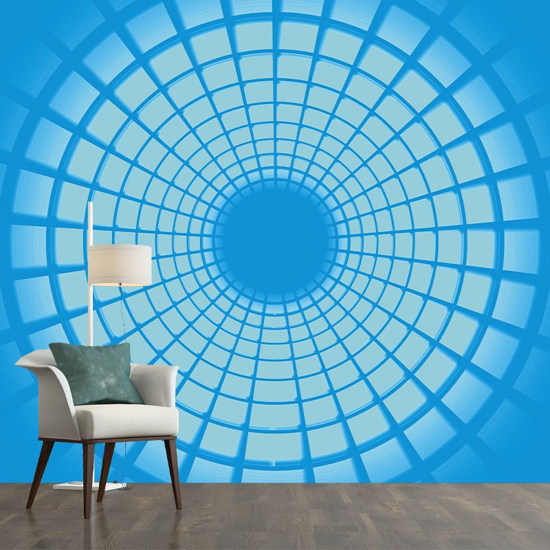 Geometric Pattern Wall Mural Home Sitting Room Bedroom Decals, Personalized Size Available