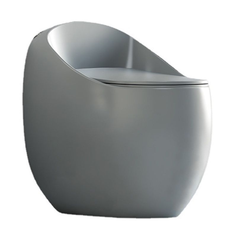 Floor Mount Flush Toilet Modern Concealed Tank One-Piece Toilet with Slow Close Seat