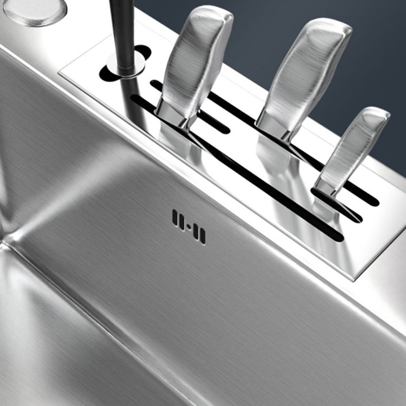 Stainless Steel Kitchen Sink Rectangular Shape Kitchen Sink with Drain Assembly