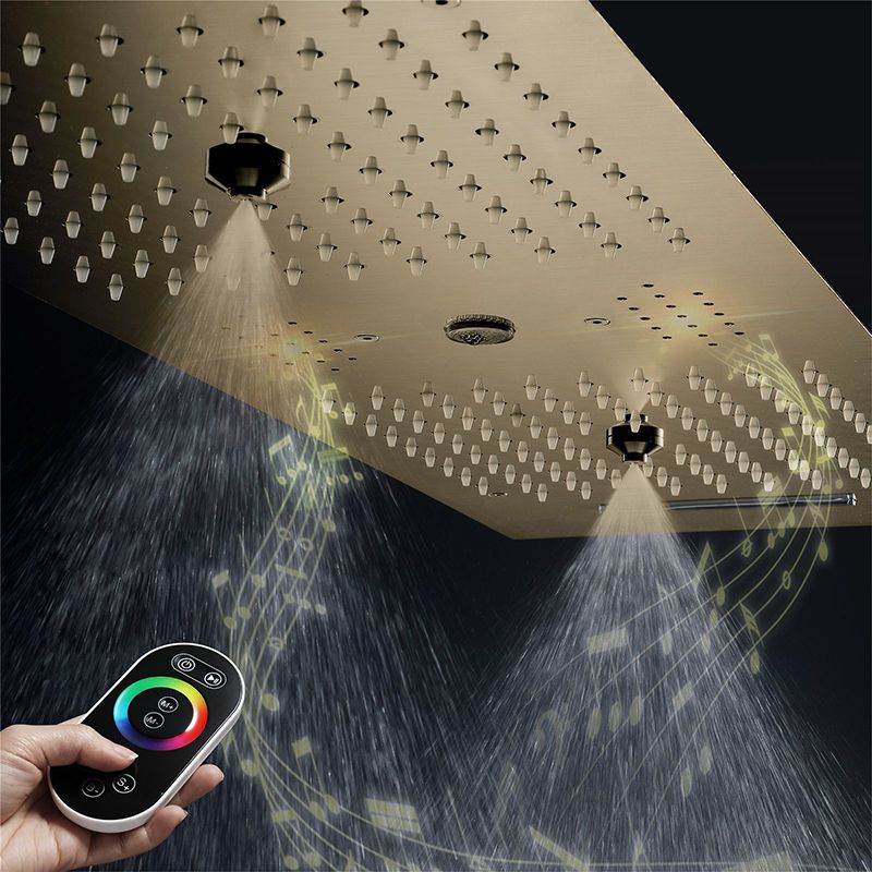 Modern Shower System with Music Playing System Wall Mounted Shower Set