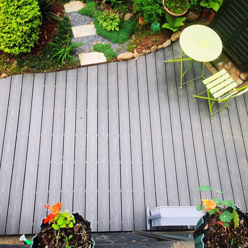 Modern Plastic Wood Laminate Scratch Resistant Laminate Plank Flooring for Outdoors