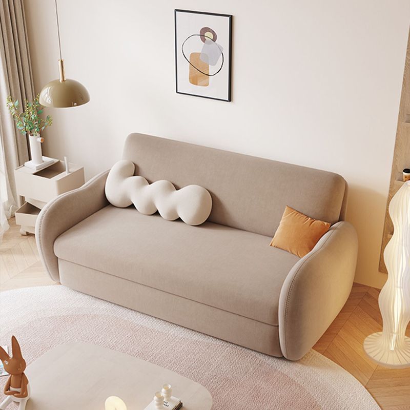 Scandinavian Foldable Futon Sleeper Espresso Futon Sleeper Sofa Bed