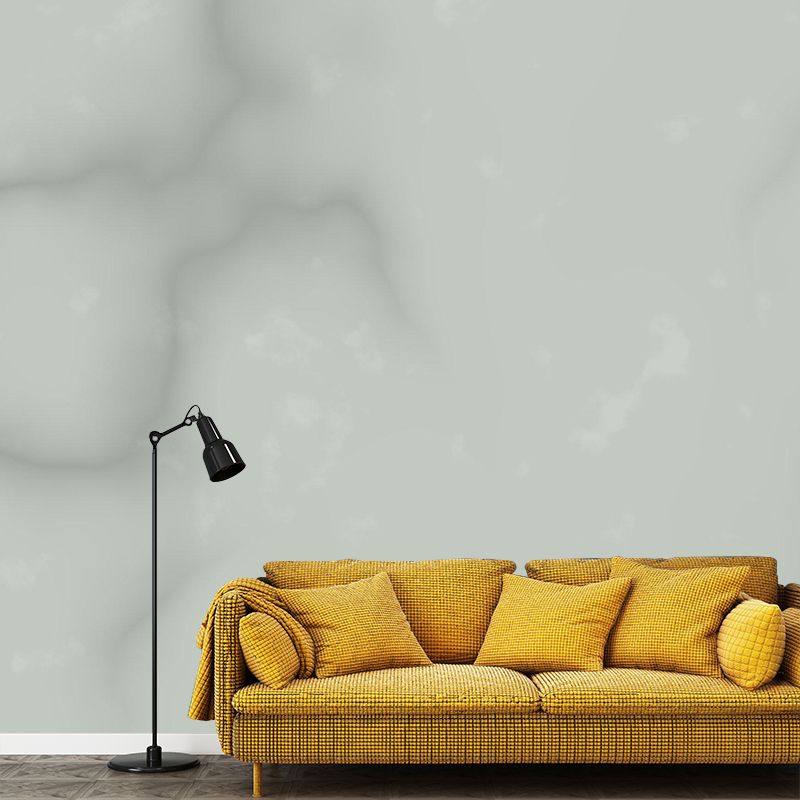 Industrial Marble Texture Mural Mildew Resistant Covering for Dining Room