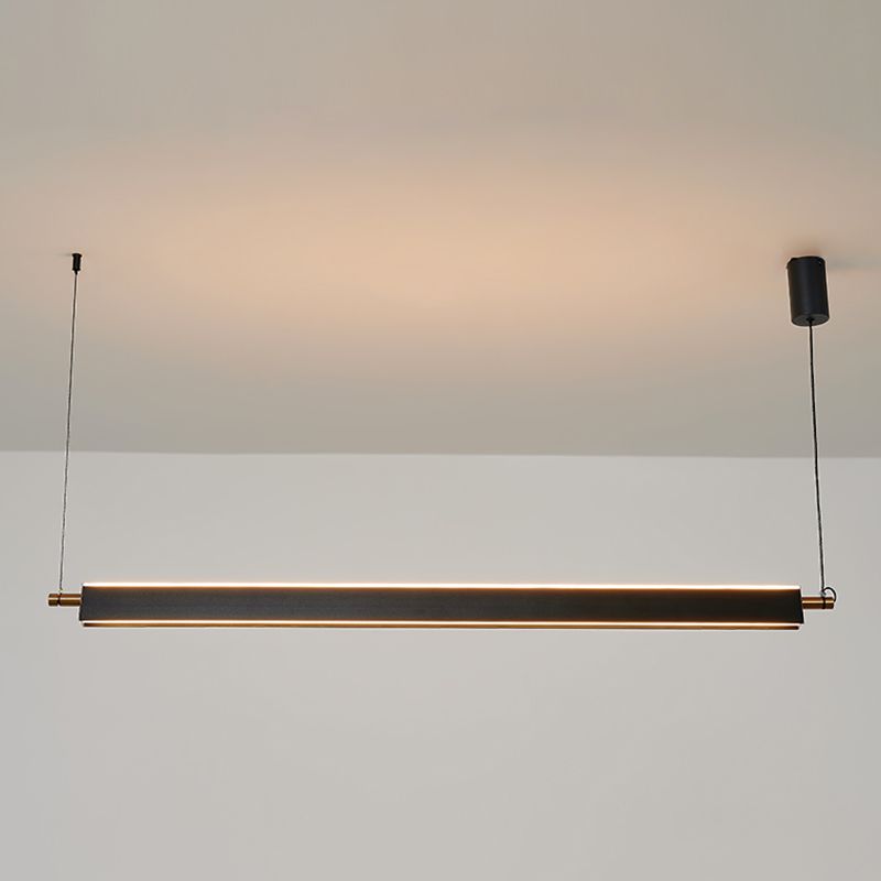 LED Linear Pendant Chandelier Contemporary Pendant Lighting for Living Room
