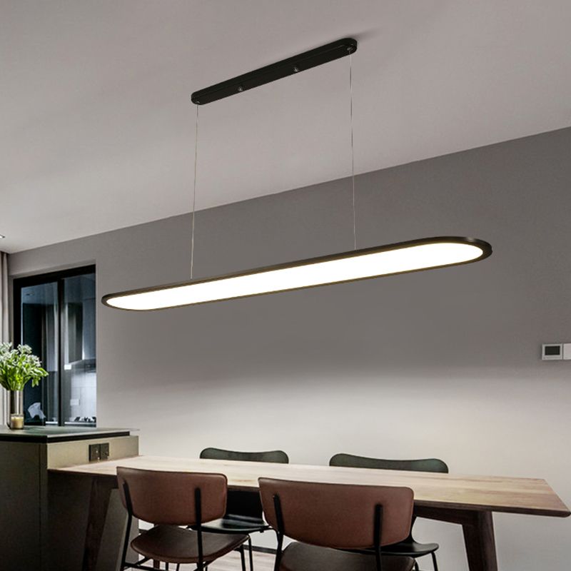 Noordse moderne LED Island Licht metalen hanglamp Lichtarmatuur voor eetkamer