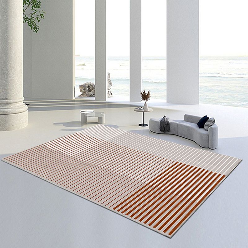 Funky Carpet Abstract Pattern Rug Living Room Polyester Carpet with Non-Slip Backing