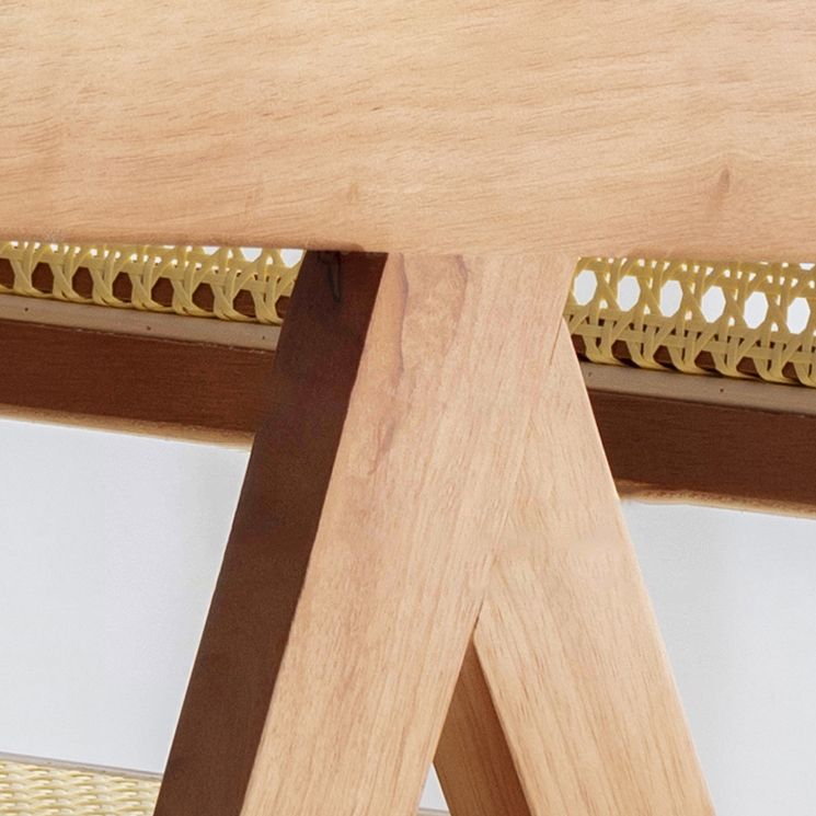 El estilo escandinavo de madera que cena las sillas abre la parte posterior que cena la silla lateral sola