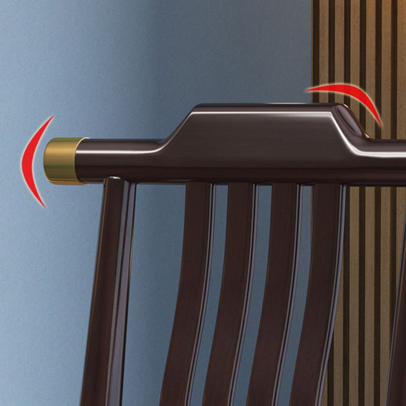 Solid Wood Dining Chairs Modern Style Armless Dining Chairs for Dining Room