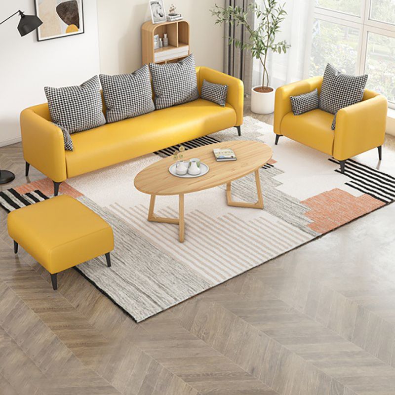 3-seater Pillow Top Arm Reclining Sofa for Living Room 28.35" Wide