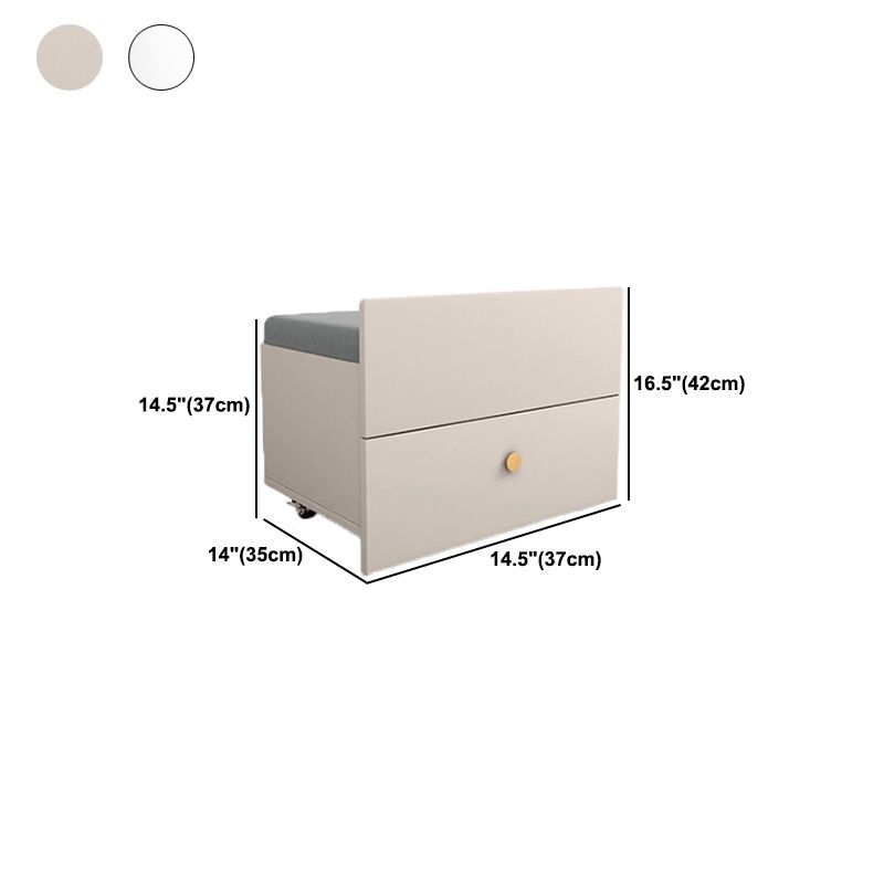 Modern White/Grey Makeup Vanity Desk Table Wood Makeup Counter