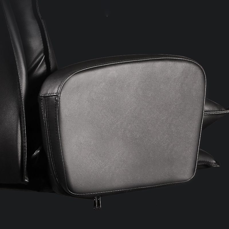 Modern Padded Arms Managers Chair Adjustable Seat Height Chair