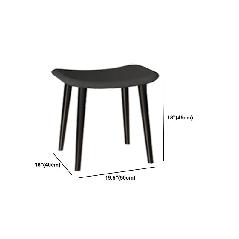 Metal Vanity Set with Stool and Mirror in Black/White Vanity