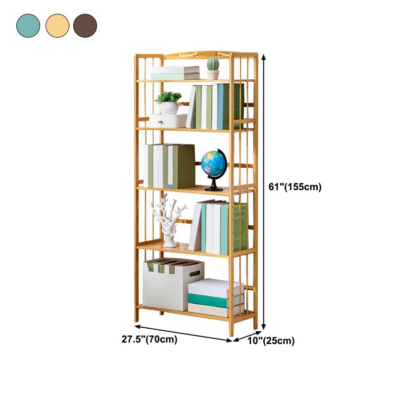 Rectangle Wooden Bookshelf Modern Style Home Office Bookcase