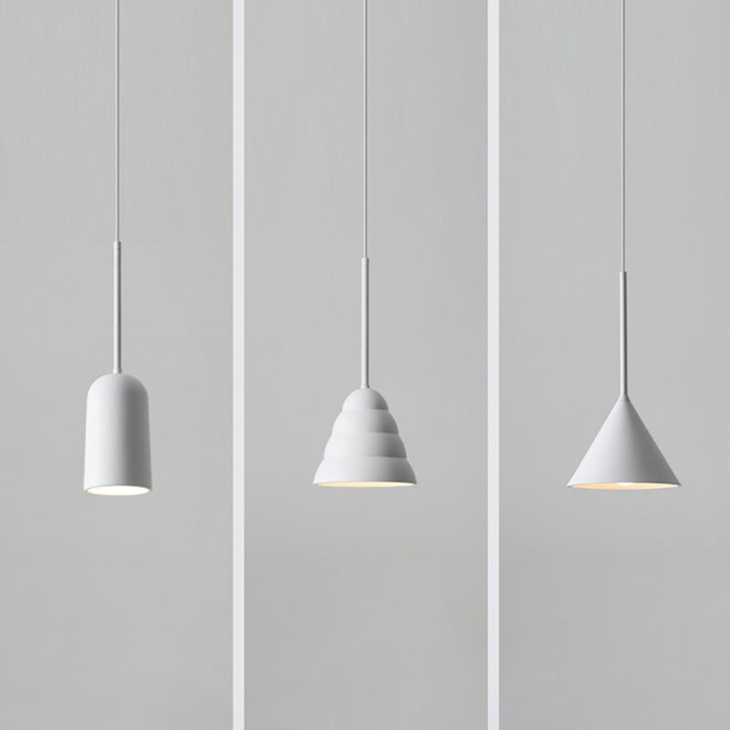 Lámpara colgante de techo Macron Luz de techo de metal simple para dormitorio de comedor