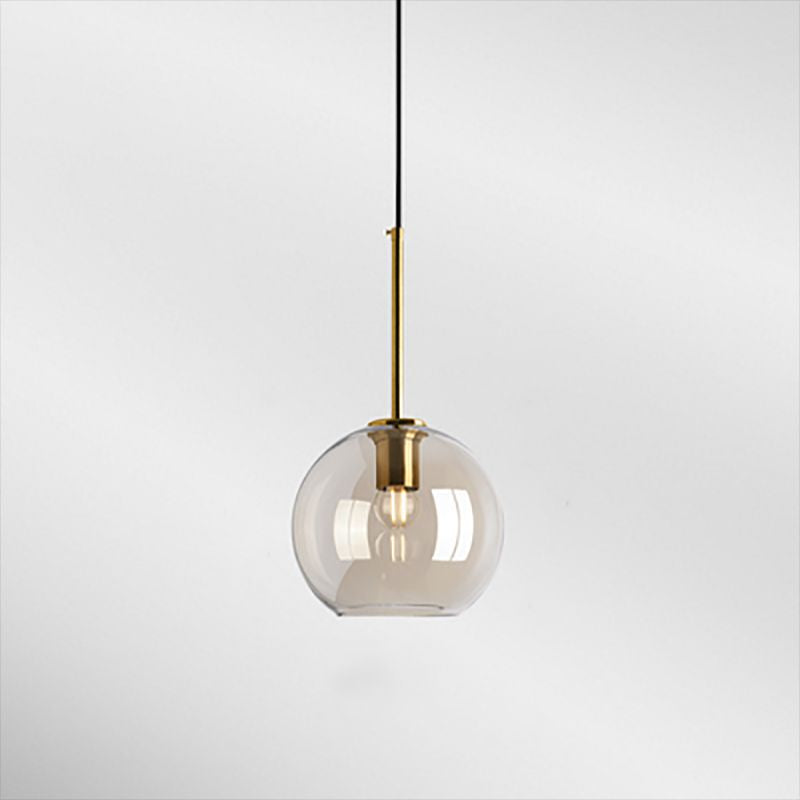 Verre moderne suspendu éclairage pendentif ménage léger pour le salon