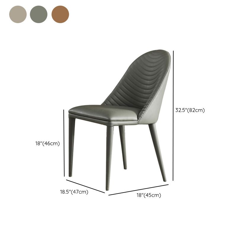 Parsons Chair Contemporary Kitchen Dining Side Chair for Home