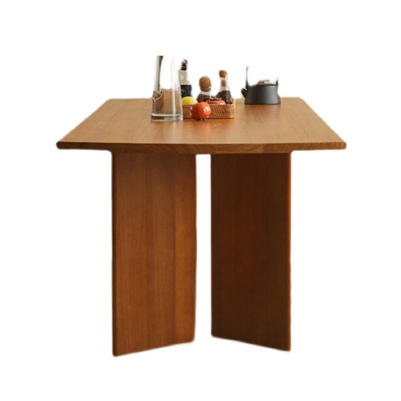 Rectangle Dining Table Solid Wood Dining Table for Dining Room