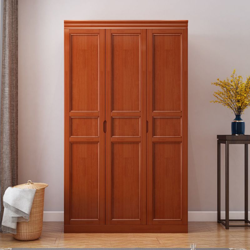 Matte Finish Rubberwood Cabinet Traditional Bedroom Storage Cabinet