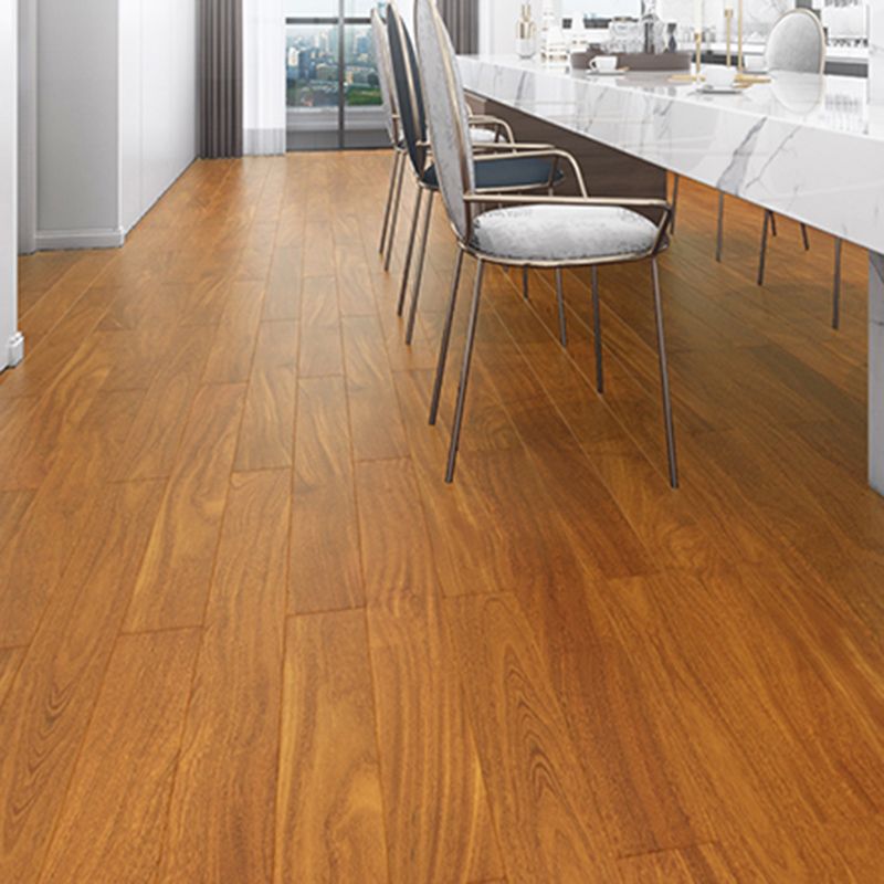 Contemporary Style Wooden Wall Planks Wire Brushed Side Trim Piece