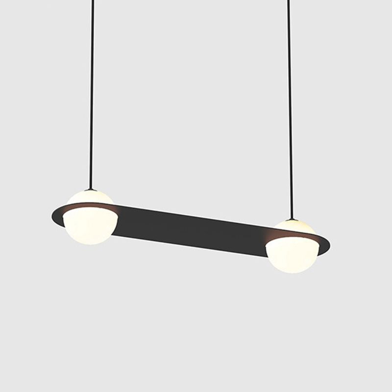 Globe Pendant Light Modern Kitchen Island Lighting Glass Island Light Fixture