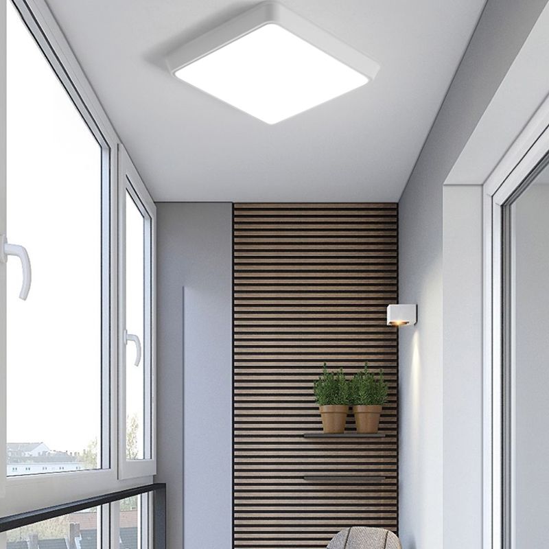 Luminaires de plafond encastrés contemporains de lumière montée par plafond de LED blanche pour le salon