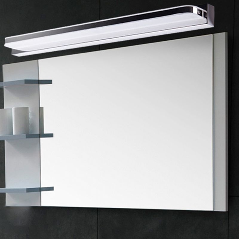 Luce vanità moderna lineare METALE MITOLA LED LED LED LIMORE PER BAGNI IN SIGILTÀ