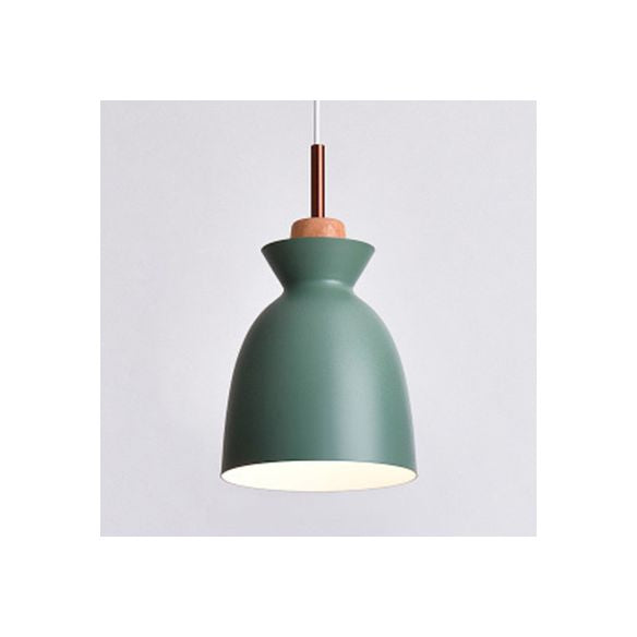 Nordic Style Hanging Lighting with Shade Aluminum Single Head Pendant Lamp for Porch