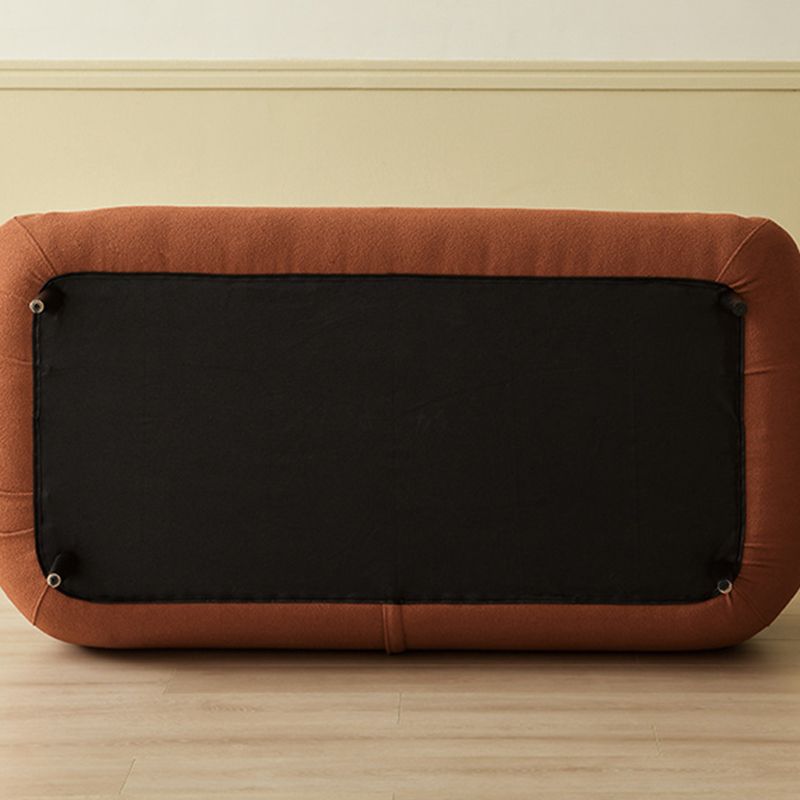 Wool Tuxedo Arm Sofa 31.49" Wide Modern Sofa for Living Room