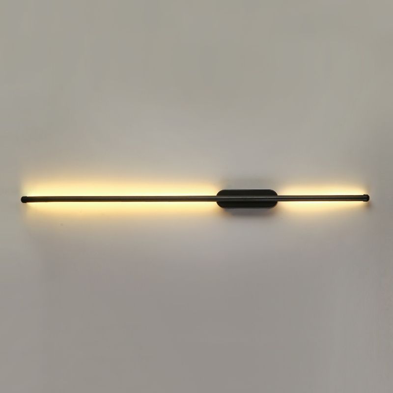 Metall Linearer Schatten Wandleuchten moderner Stil 1- Lichtwandmontiertes Licht
