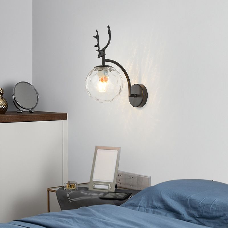 Applexion murale en verre moderne Mur Mur Mur Motté pour le salon