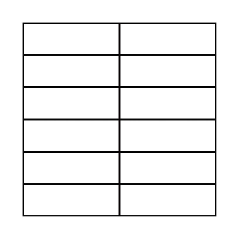 Tile-Peel & Stick Rectangle White Plastic Waterproof Tile-Peel & Stick for Shower 10 Pack