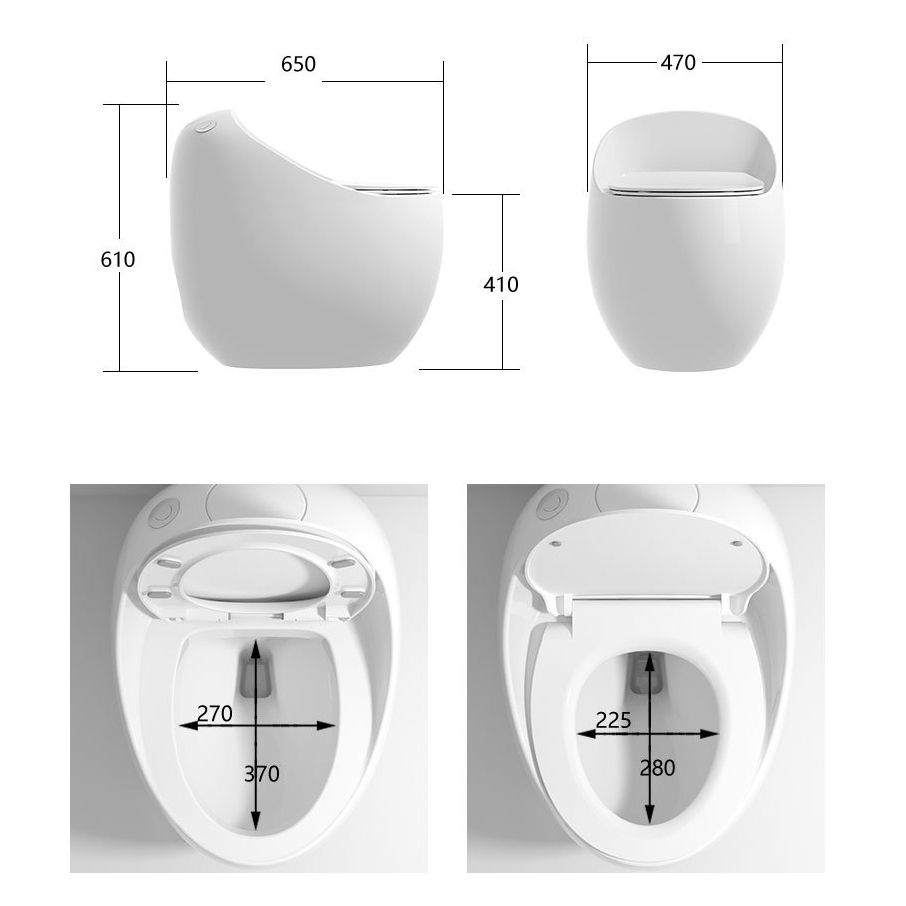 Modern All-In-One Toilet Floor Mounted Urine Toilet for Washroom