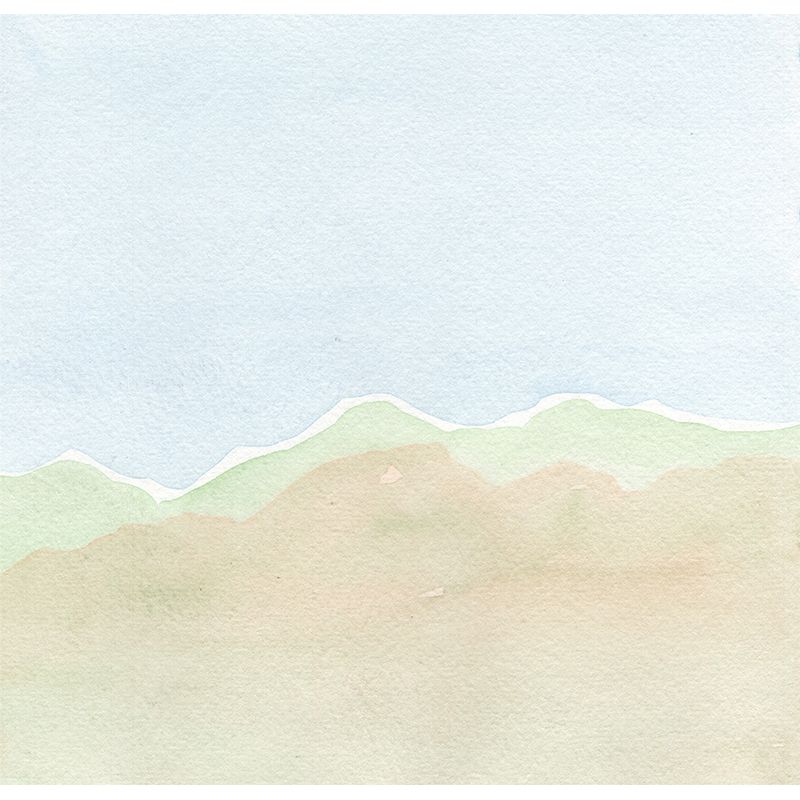 Modern Style Illustration Mural Wallpaper Abstract Watercolor Indoor Wall Mural